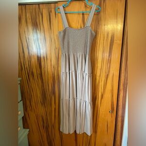 Zenana Outfitters Taupe Maxi Dress